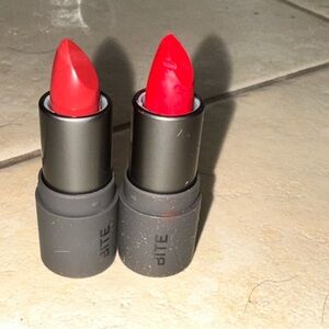 Little BITE Amuse Bouche Lipsticks MAPLE & GAZPACHO never used Hard to Find